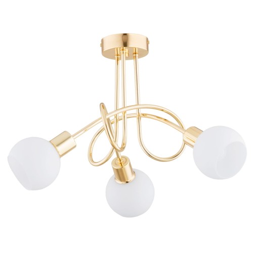 Lampa sufitowa ERYKA złota 3xE14 28733 Alfa