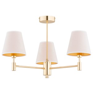 Lampa sufitowa ASTRIT złota 3xE14 28723 Alfa