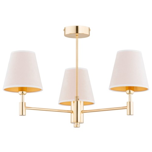 Lampa sufitowa ASTRIT złota 3xE14 28723 Alfa