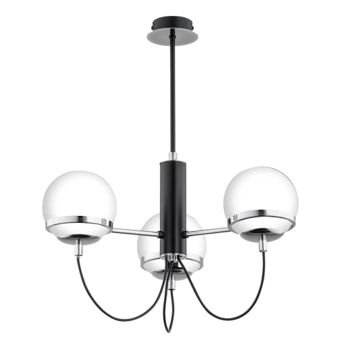 Lampa sufitowa AURON czarno/biała 3xE14 28583 Alfa