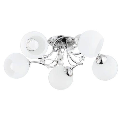 Lampa sufitowa LIVIA PRO chrom 5xE27 28525 Alfa