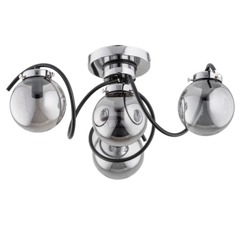 Lampa sufitowa KRETKA chrom 4xE14 28414 Alfa