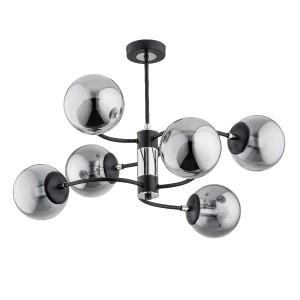 Lampa sufitowa DEMA chrom 6xE14 28406 Alfa