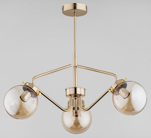 Lampa sufitowa BARSUM złota 3xE14 27583 Alfa