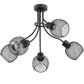 Lampa sufitowa PLENA DUO czarna 5xE27 25835 Alfa