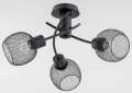 Lampa sufitowa WATSA czarna 3xE27 25793 Alfa