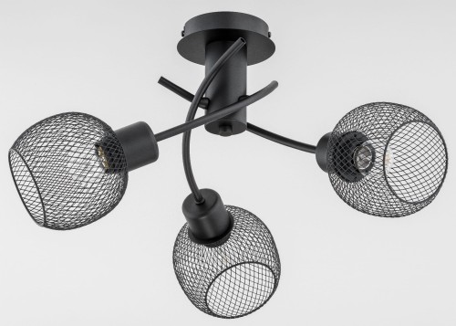Lampa sufitowa WATSA czarna 3xE27 25793 Alfa