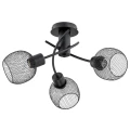 Lampa sufitowa WATSA czarna 3xE27 25793 Alfa