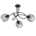 Lampa sufitowa PRAXIDE czarna 3xE27 25773 Alfa