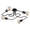 Lampa sufitowa HOOK czarna 4xE27 24744 Alfa