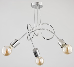 Lampa sufitowa TANGO chrom 3xE27 24463 Alfa