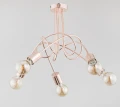 Lampa sufitowa TANGO miedziana 5xE27 24325 Alfa