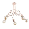 Lampa sufitowa TANGO miedziana 5xE27 24325 Alfa