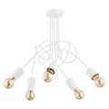 Lampa sufitowa TANGO biała 5xE27 23615 Alfa