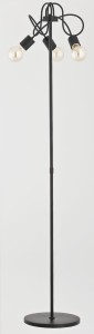 Lampa stojąca TANGO czarna 3xE27 23179 Alfa