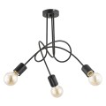 Lampa sufitowa TANGO czarna 3xE27 23173 Alfa