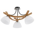 Lampa sufitowa JONA drewniana 3xE27  22993 Alfa