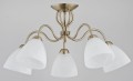 Lampa sufitowa ARIEL patynowa 5xE27 22615 Alfa