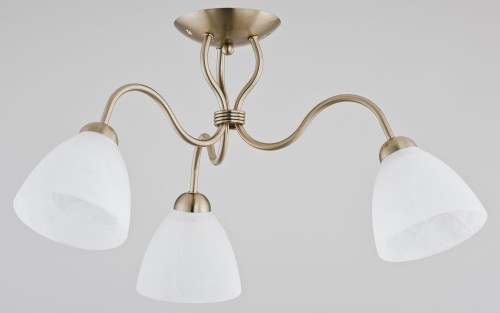 Lampa sufitowa ARIEL patynowa 3xE27 22613 Alfa