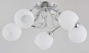 Lampa sufitowa LIVIA chrom 5xE14 21525 Alfa