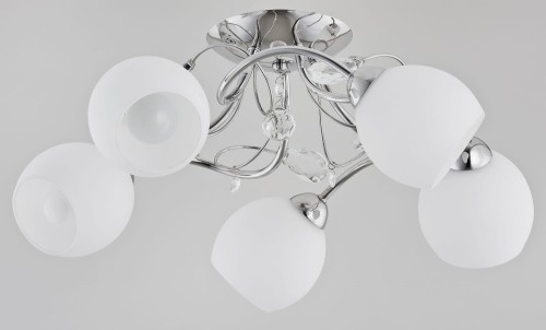 Lampa sufitowa LIVIA chrom 5xE14 21525 Alfa