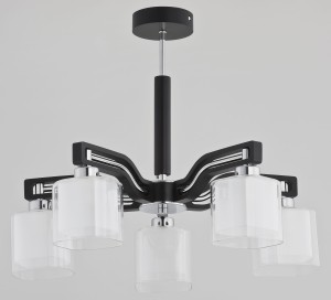 Lampa sufitowa CONSUL drewniana 5xE14 21365 Alfa