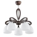 Lampa sufitowa GRACJA drewniana 5xE27 20895 Alfa