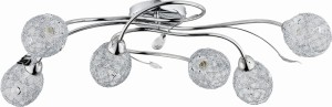 Lampa sufitowa ORLEAN chrom 6xE14 20386 Alfa