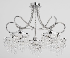 Lampa sufitowa DIANA chrom 5xE14 18995 Alfa