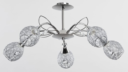 Lampa sufitowa MARLENA chrom 5xE14 17985 Alfa