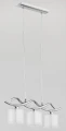 Lampa wisząca ILLUSION chrom 3xE14 17133 Alfa