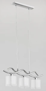 Lampa wisząca ILLUSION chrom 3xE14 17133 Alfa