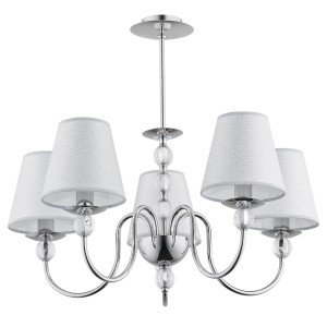 Lampa sufitowa EMMANUELLE chrom 5xE14 16715 Alfa