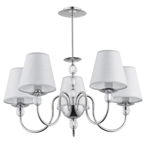 Lampa sufitowa EMMANUELLE chrom 5xE14 16715 Alfa