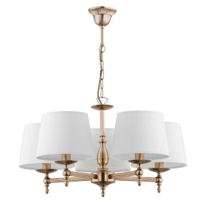 ŻyrandolROKSANA złota 5xE14 16076 Alfa