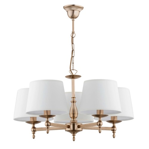 ŻyrandolROKSANA złota 5xE14 16076 Alfa