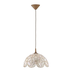 Lampa wisząca GEORGE złota 1xE27 15034 Alfa