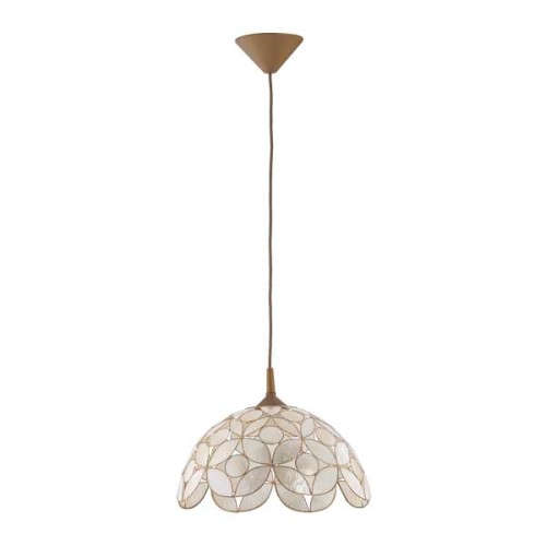 Lampa wisząca GEORGE złota 1xE27 15034 Alfa