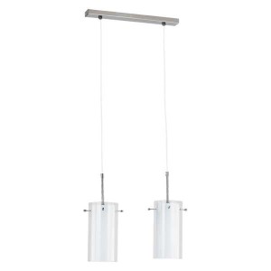 Lampa wisząca BOLT chrom 2xE27 13242 Alfa