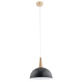 Lampa wisząca ANJA grafitowa 1xE27 9650 Alfa