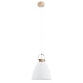 Lampa wisząca HERMINA drewniana 1xE27 9642 Alfa