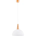 Lampa wisząca ANJA drewniana 1xE27 9626 Alfa