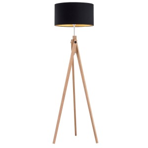 Lampa stojąca ANGEL drewniana 1xE27 9281 Alfa