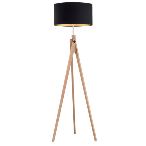 Lampa stojąca ANGEL drewniana 1xE27 9281 Alfa