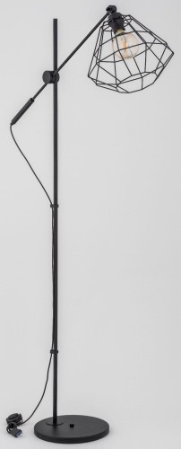 Lampa stojąca BOOGIE BIS czarna 1xE27 9268 Alfa