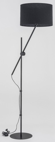 Lampa stojąca LORA czarna 1xE27 9260 Alfa
