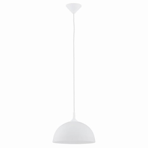 Lampa wisząca ALBERT biała 1xE27 9192 Alfa