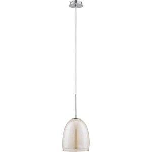 Lampa wisząca RONDA herbaciana 1xE27  9121 Alfa