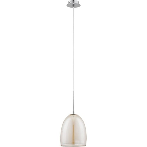 Lampa wisząca RONDA herbaciana 1xE27  9121 Alfa