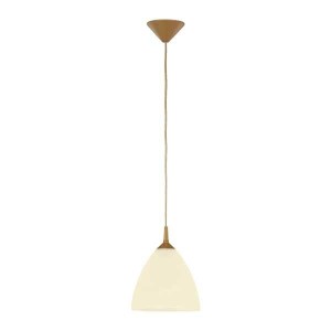 Lampa wisząca BARTEK ECRU 1xE27 9102 Alfa